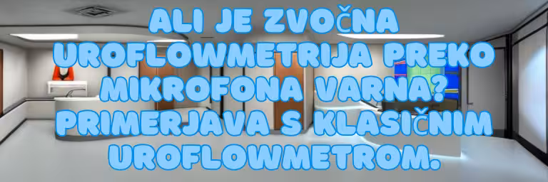 Akusticna Uroflowmetrija Primerjava